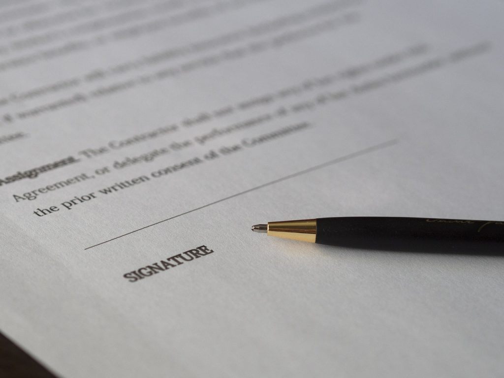 rédaction des contrats