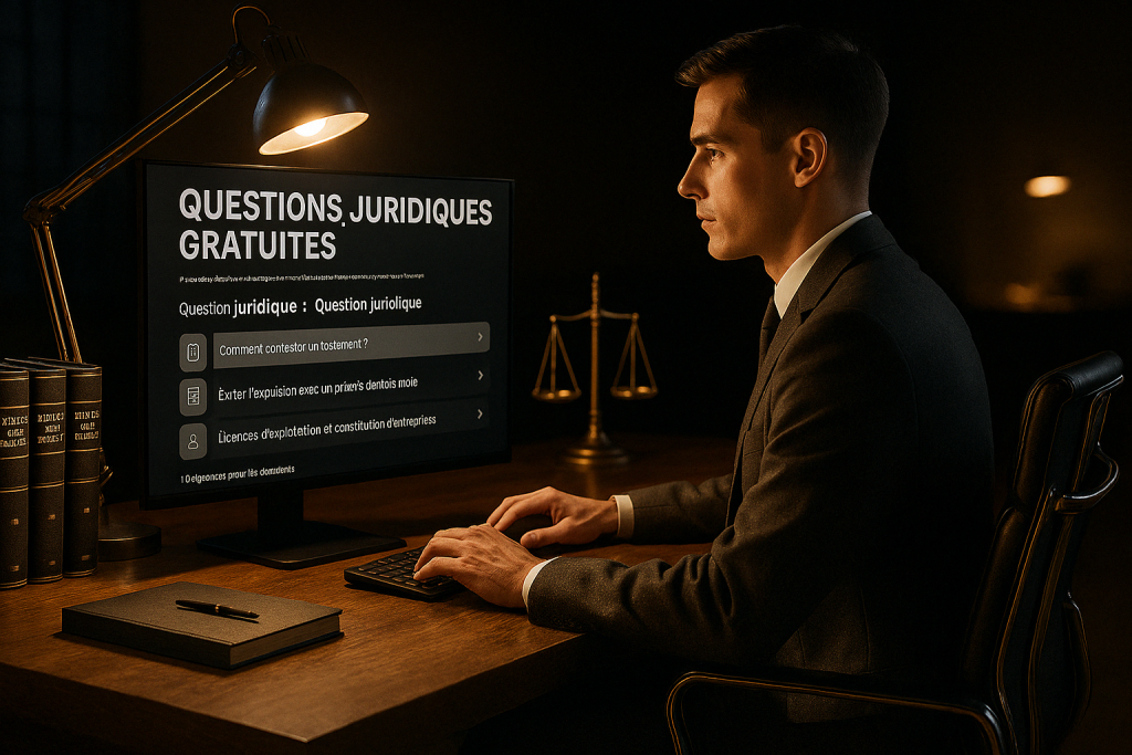 Question gratuite à un avocat